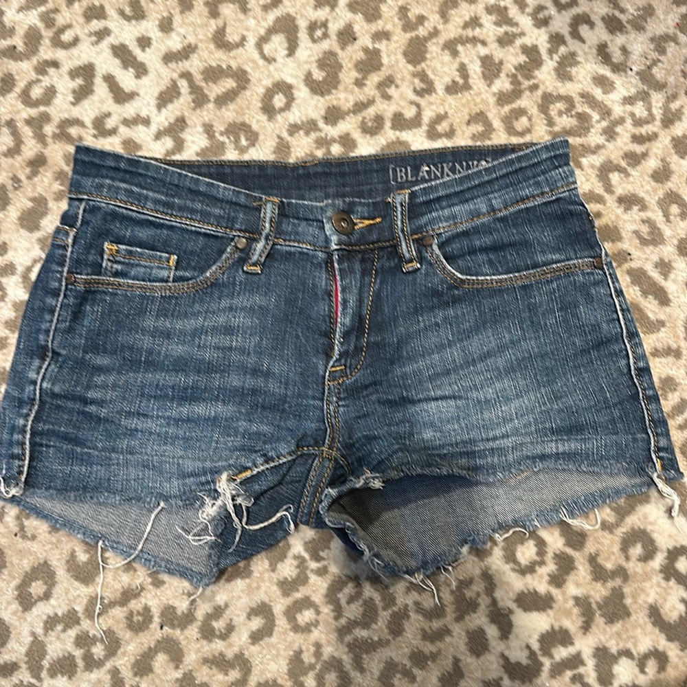 Blank Jean shorts